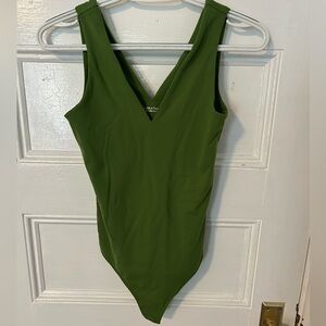 Abercrombie Deep Plunge Body Suit, S